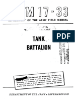 FM17-33 Tank Battalion 1949