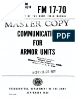 FM17-70 Communication for Armor Units 1960