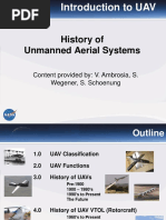 History of UAS