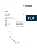 Análisis de sensibilidad de la solución gráfica de un problema de programación lineal