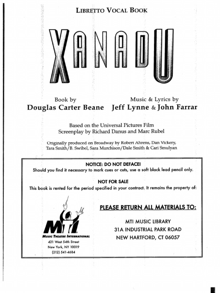 XANADU Libretto & Vocal Book.pdf