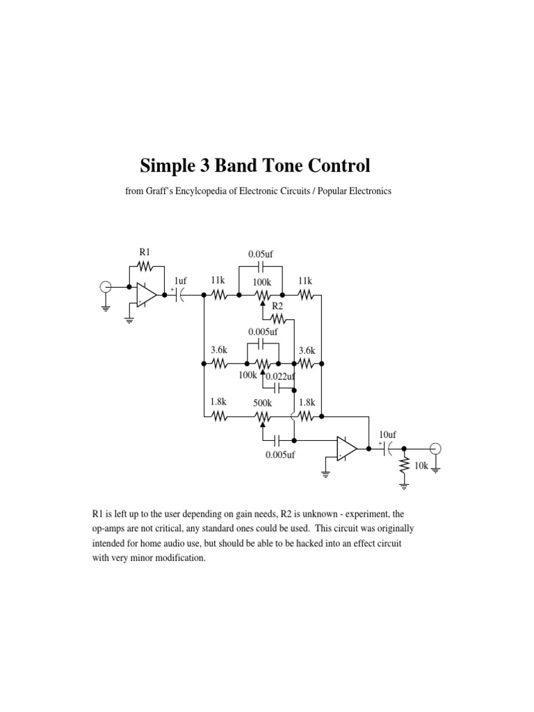 Electronic Schematics Audio Devices1 PDF | PDF | Operational Amplifier ...