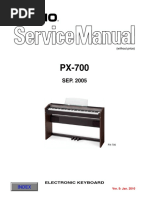 Casio PX-700 PDF