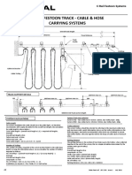 C Rail Festoon Track Cable & Hose Carrying Systems