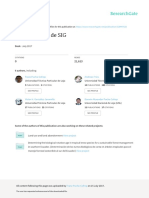 S.I.G - (Sistemas de Información Geográficas)