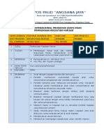 11 Sop Paud Pembukaan Kegiatan Harian