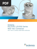 Rel&egrave; Alta Tensione CII Technologies Kilovac EV200HAANA &ndash; Nuovo Surplus