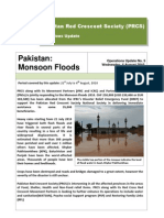 Pakistan Monsoon Floods PRCS Report