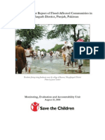 Rapid Assessment Report of Flood-District Punjab