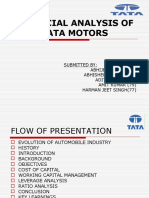 Financial Analysis of Tata Motors