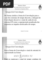Convolução de Sinais e Sistemas