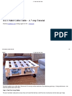 D.I Coffee Table