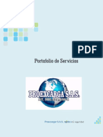 Portafolio de Servicios Empresa