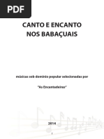 Livro de Canto Das Quebradeiras de Coco
