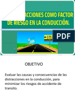 Distracciones en La Conduccion