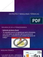 Entropía y Maquinas Térmicas