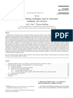 19 - 2007 - Molecular Biology Techniques Used in Wastewater Treatment An Overview PDF