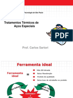 Tratamentos térmicos de aços especiais para ferramentas