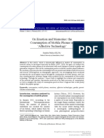 [International Review of Social Research] on Emotion and Memories the Consumption of Mobile Phones as Affective Technology