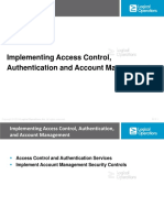5. Implementing Access Control, Authentication, And Account Management (31)