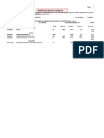 Analisis de Costos Subpartidas