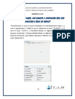 Login con usuario y contraseña fijos en Java