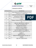 Lista de Materiales para La Subestación de 225 KVA