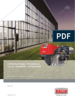 International Technical Sales Burners Catalogue Range of Products