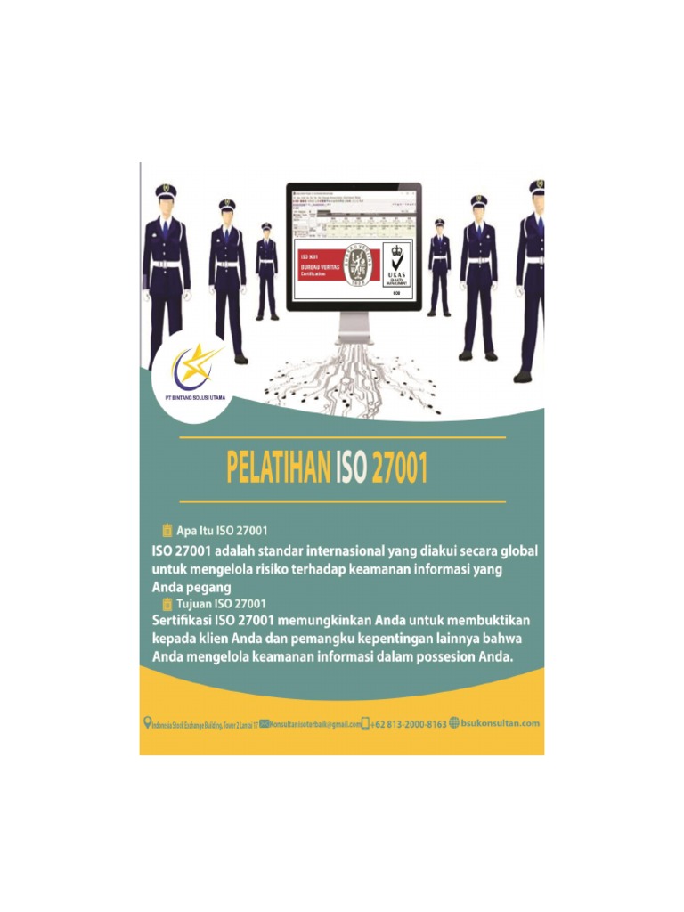 Training Iso 27001 Pt Bintang Solusi Utama Pdf