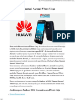 Rom Stock Huawei Ascend Y600-U151