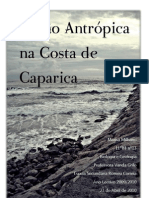 Acção Antrópica na Costa de Caparica