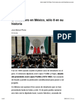 El desafuero en México, sólo 8 en su historia