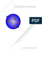 El Modelo Atómico de Thomson