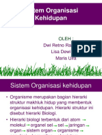 Sistem Organisasi Kehidupan