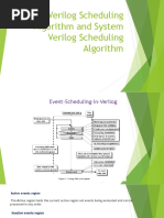 Verilog Scheduling Algorithm and System Verilog Scheduling Algorithm