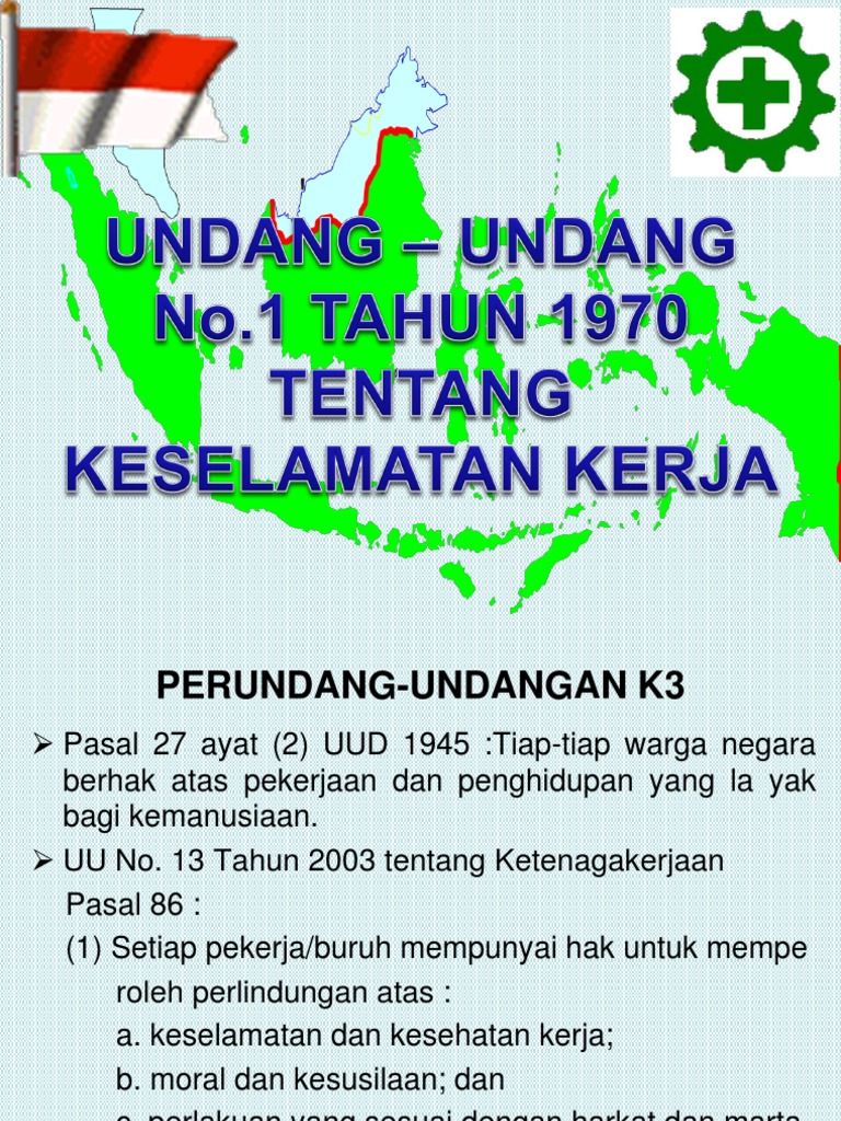 Uu No I Tahun 19 70 Pengembangan