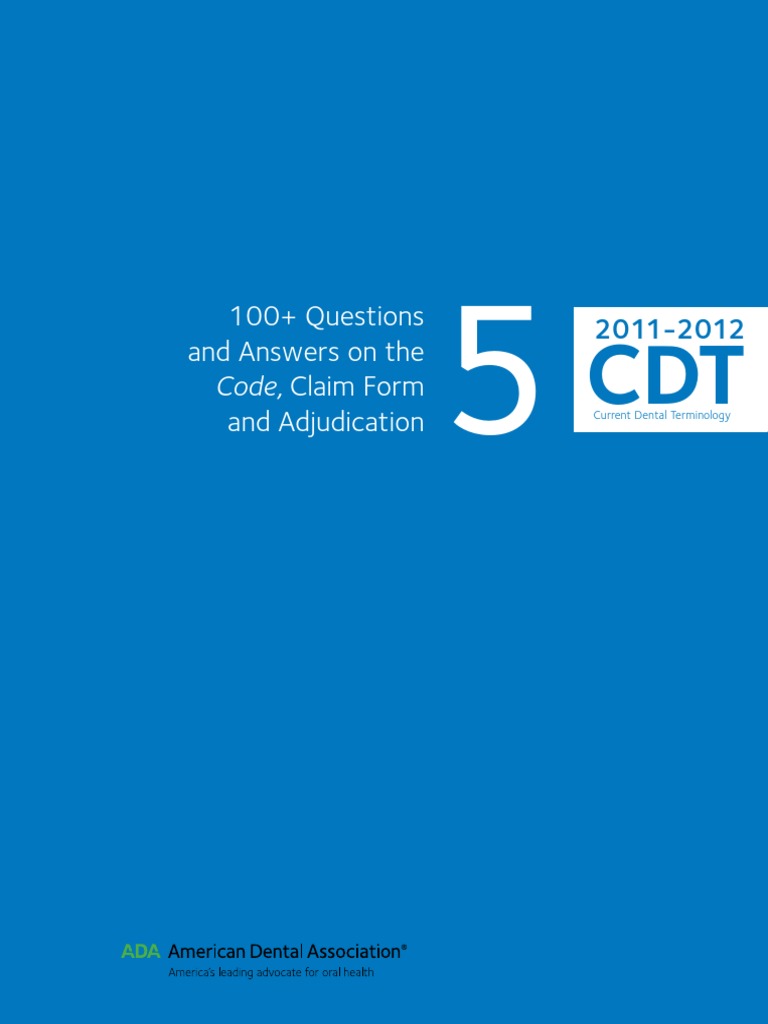 CDT 2011 Chapter5 PDF Dentures Dental Implant