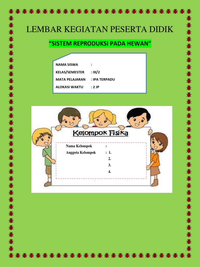 Lks Reproduksi Pada Hewan