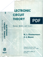 Zimmerman Mason 1959 Electronic Circuit Theory