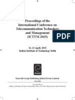 ICTTM 2015 Proceedings