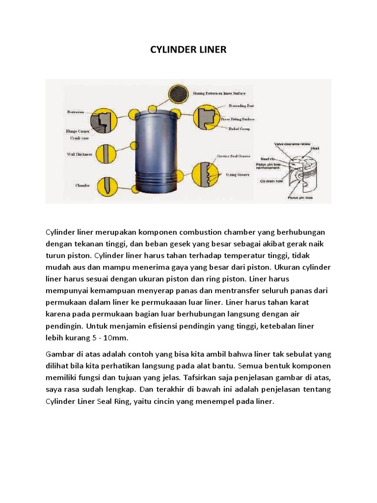 Cylinder Liner PDF