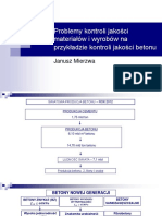 13.11 - Problemy Kontroli Jakości Betonu W Konstrukcjach - Prof Janusz Mierzwa PDF