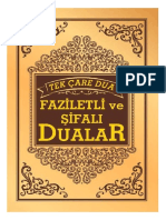 Faziletli Ve Şifalı Dualar