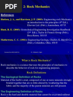Fundamentals of Rock Mechanics | PDF | Stress (Mechanics) | Deformation ...