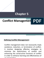 Managing Conflict for Organizational Effectiveness