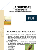 Plaguicidas Clasificación Qumica