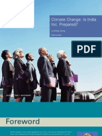 Climatechange:Isindia Inc - Prepared?: Akpmgstudy