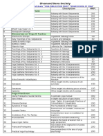 Price List