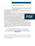Fisco e Diritto - Corte Di Cassazione N 11279 2010