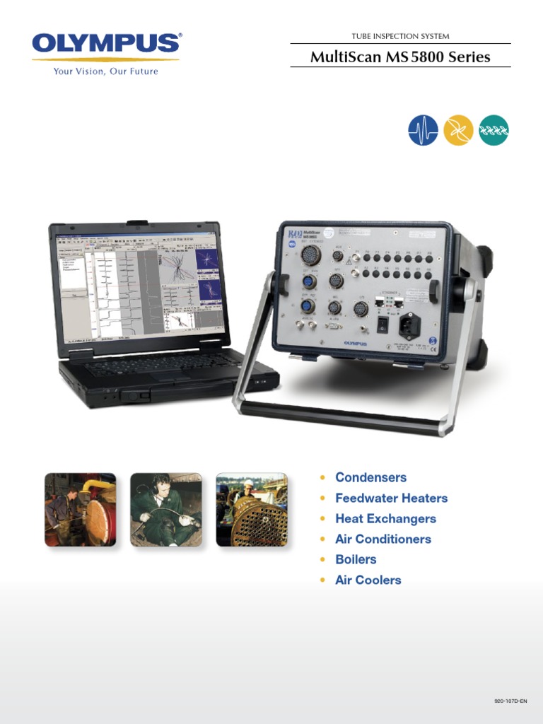 Olympus Multiscan MS 5800 Tube Inspection System PDF | PDF | Inductor ...
